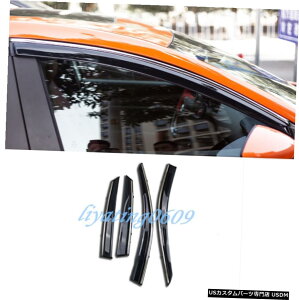 GAp[c EBhETChoCU[JK[hxgftN^̂߂Ƀ}c_3ANZ2019 2020 Window Side Visors Sun Rain Guard Vent Deflectors For Mazda 3 Axela 2019 2020