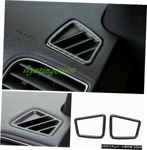 GAp[c J[{t@Co[㕔CRZgJo[gtH[hGNXv[[13-18 Real Carbon Fiber Inner Upper Air Vent Outlet Cover Trim For Ford Explorer 13-18