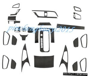 GAp[c 31PCSJ[{t@Co[X^C̎Ԃ̃Ci[LbgJo[ĝ߂Ƀz_VrbN102016 31PCS Real Carbon Fiber Style Car Inner Kit Cover Trim For Honda Civic 10th 2016