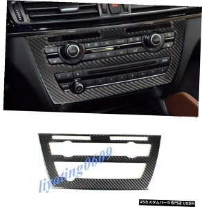 GAp[c J[{t@Co[GARplJo[ĝ߂BMW X5F15X6F16 201518 Real Carbon Fiber Air Condition Panel Cover Trim For BMW X5 F15 X6 F16 2015-18