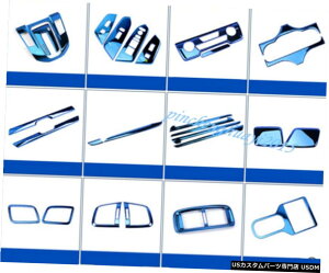 GAp[c 26PCSu[XeXJ[CeALbgJo[ĝ߂Ƀz_CRV CRV 2017 2018 26PCS Blue Stainless Car Interior Kit Cover Trim For Honda CRV CR-V 2017 2018