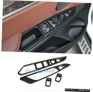GAp[c J[{t@Co[Ci[J[EBhEXCb`plĝ߂BMW X5F15X6F16 2015N2018N Carbon Fiber Inner Car Window Switch Panel Trim For BMW X5 F15 X6 F16 2015-2018