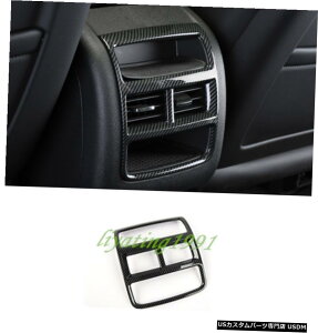 GAp[c J[{t@Co[AA[Xg{bNXCRZgJo[gɂĂ̓LfbNXT5 16-19 Carbon Fiber Rear Armrest Box Air Vent Outlet Cover Trim For Cadillac XT5 16-19