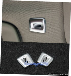 �G�A���p�[�c 2PCS�N���[���C���i�[�}�C�N�����J�o�[�g�����̂��߂�BMW��X2��F39 2018�N����2019�N 2PCS Chrome Inner Microphone Decorative Cover Trim For BMW X2 F39 2018-2019 �y���s�A���i�z
