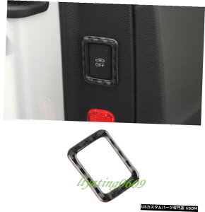 GAp[c ۂ̒Yf@ێq̈ShAbNXCb`Jo[ĝ߂ɃAEfBQ7 2016N2019N Real Carbon Fiber Child Safety Door Lock Switch Cover Trim For Audi Q7 2016-2019