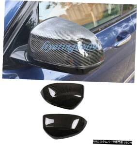 GAp[c BMW G05X5 2019̏ꍇ2PCSJ[{t@Co[TChԂ̃hAobN~[Jo[g 2PCS Carbon Fiber Side Car Door Rearview Mirror Cover Trim For BMW G05 X5 2019