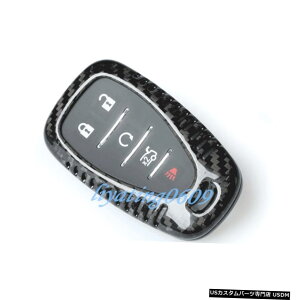 �G�A���p�[�c ���J�[�{���t�@�C�o�[�����[�g�L�[�P�[�X�t�H�u�V�F���L�[�J�o�[�ɂ��Ă̓V�{���[�J�}��17-19 Real Carbon Fiber Remote Key Case Fob Shell Key Cover For Chevrolet Camaro 17-19