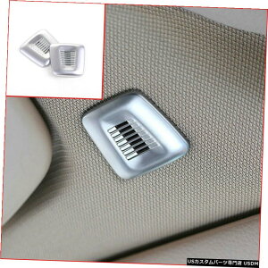 �G�A���p�[�c BMW 7�V���[�YG11 G12�ɂ��Ă�16-19 2PCS ABS�N���[���}�C�N�����J�o�[�g���� For BMW 7 Series G11 G12 16-19 2PCS ABS Chrome Microphone Decorative Cover Trim �y���s�A���i�z