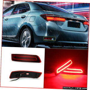 GAp[c g^J[13+ LEDAop[tN^[tHOvu[ĹACWP[^CgIɂ邽߂ For Toyota Corolla 13+ LED Rear Bumper Reflector Fog Brake Turn Indicator Lights