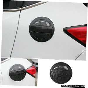 GAp[c J[{t@Co[̂߂Ƀz_HRV Vezel HRV 201620GNXeAR^NLbvJo[g Carbon Fiber For Honda HRV Vezel HR-V 2016-20 Exterior Fuel Tank Cap Cover Trim
