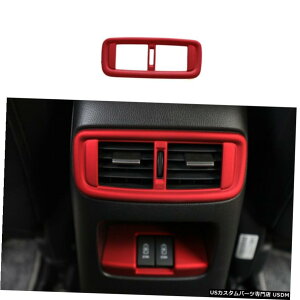 GAp[c ABS}bgbhtBbĝ߂̃z_CRV CRV 2017-2021AGAAEgbgxgt[g ABS Matte Red Fit For Honda CRV CR-V 2017-2021 Rear Air Outlet Vent Frame Trim