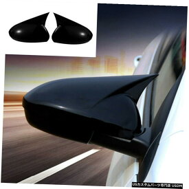 エアロパーツ FORシボレー・クルーズ2009-2015 ABSブラックオックスホーンリアビューサイドドアミラーカバー FOR Chevrolet-Cruze 2009-2015 ABS Black Ox Horn Rear View Side Door Mirror Cover