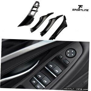 GAp[c ubNhA^BMWF10F11 10-17pObvEChEXCb`pl+Obvnh Black Door Recessed Grip Window Switch Panel + Grip Handle for BMW F10 F11 10-17
