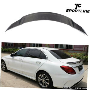 GAp[c ZfXxcW205 C300 C63Z_15-16Yf@ۗpAgNX|C[ECO Rear Trunk Spoiler Wing for Mercedes Benz W205 C300 C63 Sedan 15-16 Carbon Fiber
