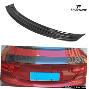 GAp[c AEfBA7 S7 RS7 2011N2014N̂߂̃J[{t@Co[AgNX|C[bhu[gECOtBbg Carbon Fiber Rear Trunk Spoiler Lid Boot Wing Fit for Audi A7 S7 RS7 2011-2014
