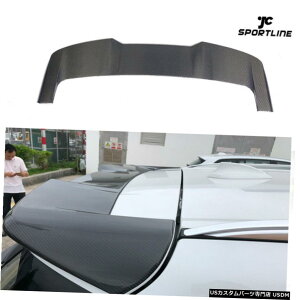 GAp[c BMW X5 2019N2020NĈ߂ɃJ[{t@Co[AgNX|C[ECObvtBbg Carbon Fiber Rear Trunk Spoiler Roof Wing Lip Fit for BMW X5 2019-2020 Refit