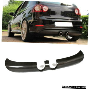 GAp[c J[{t@Co[I[gAop[fBt[U[bvɂĂVWStV R32 MK5nb`obN05-07 Carbon Fiber Auto Rear Bumper Lip Diffuser For VW Golf V MK5 R32 Hatchback 05-07
