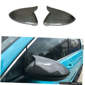 GAp[c VWSt7 7.5 MK7 7.5 GTI R 14-19J[{TCh~[Jo[Lbv2 2PCS Replace Carbon Side Mirror Cover Cap for VW Golf 7 7.5 MK7 7.5 GTI R 14-19