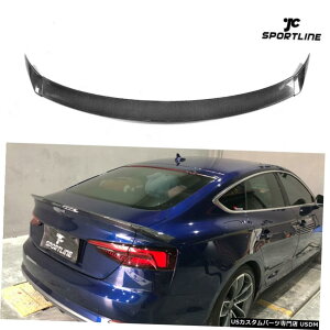GAp[c AEfBA5 S5 RS5nb`obNAgNX|C[ECOBodykitJ[{t@Co[̂߂17-19 For Audi A5 S5 RS5 Hatchback Rear Trunk Spoiler Wing Bodykit Carbon Fiber 17-19
