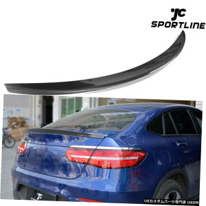 GAp[c ͂߂xcGLC-NXN[yGLC300 GLC43 AMGAgNX|C[ECOJ[{t@Co[ Fits Benz GLC-Class Coupe GLC300 GLC43 AMG Rear Trunk spoiler Wing Carbon Fiber