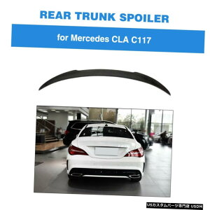 GAp[c J[{AgNX|C[ECOɂĂ̓xcC117 CLA200 CLA250 CLA45 AMGZ_13-19 Carbon Rear Trunk Spoiler Wing For Benz C117 CLA200 CLA250 CLA45 AMG Sedan 13-19