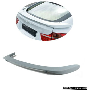�G�A���p�[�c BMW E71 X6 8��14�����h��PU�̂��߂�PU���A�g�����N�X�|�C���[�g�����N���b�h�E�B���O�t�B�b�g PU Rear Trunk Spoiler Boot Lid Wing Fit for BMW E71 X6 08-14 Unpainted PU