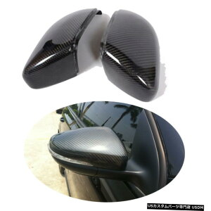 GAp[c J[{t@Co[obN~[̓LbvVWSt6 VI MK6 GTI R20 10-13̂߂ɃtBbgJo[ Carbon Fiber Rearview Mirror Covers Caps Fit for VW Golf 6 VI MK6 GTI R20 10-13