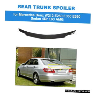 �G�A���p�[�c ���A�g�����N�X�|�C���[�E�C���O�t�B�b�g���̂��߂̃x���cE200 E250 E300 E350 E63 10-15�J�[�{���t�@�C�o�[ Rear Trunk Spoiler Wing Fit For Benz E200 E250 E300 E350 E63 10-15 Carbon Fiber �y���s�A���i