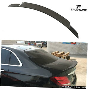 GAp[c AX|C[ECOɂĂ̓xcW213 ENXE350 E400 E43 E63 4D 14-19J[{t@Co[ Rear Spoiler Wing For Benz W213 E-Class E350 E400 E43 E63 4D 14-19 Carbon Fiber
