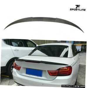 GAp[c AgNX|C[ECÔ߂BMW F33 428i 430I M4Ro[`u14-19J[{t@Co[ Rear Trunk Wing Spoiler For BMW F33 428i 430i M4 Convertible 14-19 Carbon Fiber