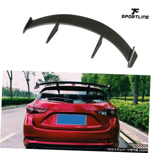 GAp[c }c_3ANZnb`obNA[tX|C[EBhEEBO2014N2019{̃OXt@Co[ Rear Roof Spoiler Window Wing For Mazda 3 Axela Hatchback 2014-2019 Fiberglass