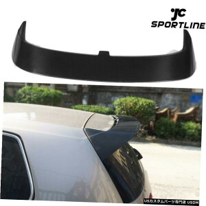 GAp[c tHNX[QSt7 VII MK7 14-17A[tX|C[EBhEEBOJ[{t@Co[tBbg Fits Volkswagen GOLF 7 VII MK7 14-17 Rear Roof Spoiler Window Wing Carbon Fiber