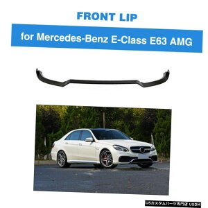 GAp[c J[{t@Co[tgop[X|C[tBbĝ߂̃ZfXxcENXE63 AMG 14-15 Carbon Fiber Front Bumper Spoiler Fit For Mercedes Benz E-Class E63 AMG 14-15