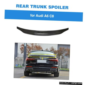 GAp[c AEfBA6 / S6Z_2019N2020NAgNX|C[e[u[gEBOJ[{t@Co[tBbg Fits Audi A6/S6 Sedan 2019-2020 Rear Trunk Spoiler Tail Boot Wing Carbon Fiber