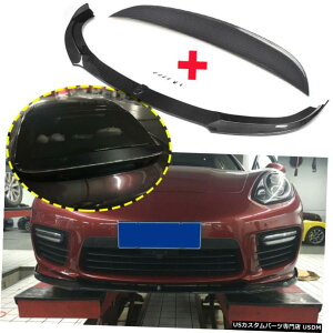 GAp[c AgNX|C[tgop[bv̂߂Ƀ|VFpi[GTS^[{S 2014-2016 Rear Trunk Spoiler Front Bumper Lip For Porsche Panamera GTS Turbo S 2014-2016