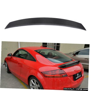 GAp[c AEfBTT 2008-2014J[{t@Co[pAgNX|C[fbLbhu[gECOtBbg Rear Trunk Spoiler Deck Lid Boot Wing Fit for Audi TT 2008-2014 Carbon Fiber