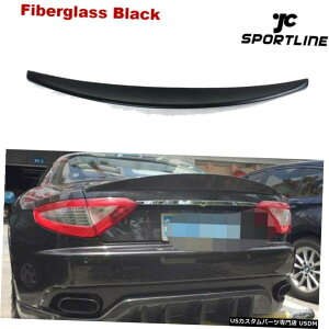 GAp[c }ZeBEOgD[YN[ŷ߂̓K12-14AgNX|C[ECObvOXt@Co[ Fit for Maserati GranTurismo Coupe 12-14 Rear Trunk Spoiler Wing Lip Fiberglass