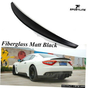 GAp[c }ZeBEOgD[YN[y2006-2011AX|C[gNEBOJ[{t@Co[tBbg Fits Maserati GranTurismo Coupe 2006-2011 Rear Spoiler Trunk Wing Carbon Fiber