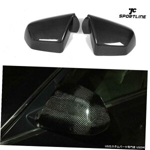 �G�A���p�[�c �L���f���b�NCTS�̂��߂̓K��2009-2013�o�b�N�T�C�h�~���[�J�o�[�L���b�v�J�[�{���t�@�C�o�[2PCS Fit for Cadillac CTS 2009-2013 Rearview Side Mirror Cover Cap Carbon Fiber 2PCS