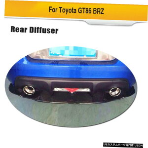 GAp[c g^GT86XoBRZpJ[{t@Co[Aop[fBt[U[BodykittBbg13-17 Carbon Fiber Rear Bumper Diffuser Bodykit Fit for Toyota GT86 Subaru BRZ 13-17