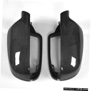GAp[c J[{t@Co[̌~[Jo[LbvA5 10-15AEfBA4B9 13-15̂߂̓K܂ Carbon Fiber Replacement Mirror Cover Caps Fit for Audi A4 B9 13-15 A5 10-15