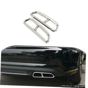 GAp[c AEfBA6 LXeXԂ̃e[X[gGL][XgpCv}t[qgJo[2016N2018N̂߂ For Audi A6 L Stainless Car Tail Throat Exhaust Pipe Muffler Tip Cover 2016-2018