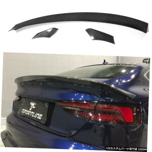 GAp[c 3PCSAgNX|C[ECÔ߂ɃAEfBA5 S5 RS5nb`obNZ_2017N2019N 3PCS Rear Trunk Spoiler Wing For Audi A5 S5 RS5 Hatchback Non-Sedan 2017-2019