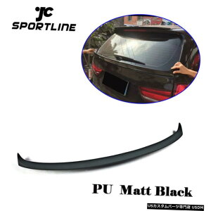 GAp[c BMW X5 2014N2017NAX|C[EBhEgNEBO}bgubNĈ߂̓K Fit for BMW X5 2014-2017 Rear Middle Spoiler Window Trunk Wing Matt Black Refit