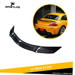 GAp[c BMW Z4 E89 2009N2013NJ[{t@Co[Ĉ߂̃AgNX|C[u[gECOtBbg Rear Trunk Boot Spoiler Wing Fit for BMW Z4 E89 2009-2013 Carbon Fiber Refit