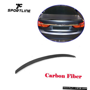 �G�A���p�[�c ���A�g�����N�X�|�C���[�̂��߂�BMW 7Series G11 G12 740i�Z�_��750I 16-18�J�[�{���t�@�C�o�[ Rear Trunk Spoiler For BMW 7Series G11 G12 740i 750i Sedan 16-18 Carbon Fiber �y���s�A���i�z