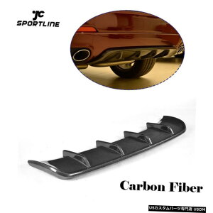 GAp[c tBbĝ߂̃}ZeBoe4Door 2016N2017NAop[bvfBt[U[J[{t@Co[ Fit For Maserati Levante 4Door 2016-2017 Rear Bumper Lip Diffuser Carbon Fiber