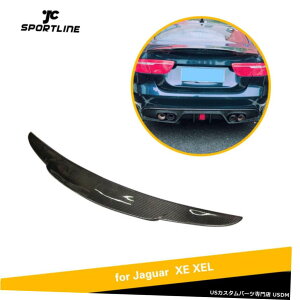 GAp[c tBbĝ߂ɃWK[XE XEL16-18AgNX|C[u[gEBOJ[{t@Co[H Fit For Jaguar XE XEL16-18 Rear Trunk Spoiler Boot Wing Carbon Fiber Factory