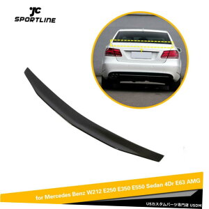 エアロパーツ カーボンリアスポイラーウイングふたのためにベンツW212 E250 E350 E550 E63セダン2010年から2015年 Carbon Rear Lid Spoiler Wing For Benz W212 E250 E350 E550 E63 Sedan 2010-2015