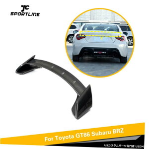 GAp[c J[{t@Co[AgNbhX|C[ECOtBbĝ߂̃g^86XoBRZ 2013N2019N Carbon Fiber Rear Trunk Lid Spoiler Wing Fit For Toyota 86 Subaru BRZ 2013-2019
